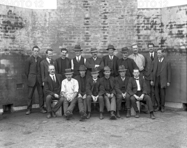 City Electric Light Employees, 1906. Creator: Robert Augustus Henry L'Estrange.