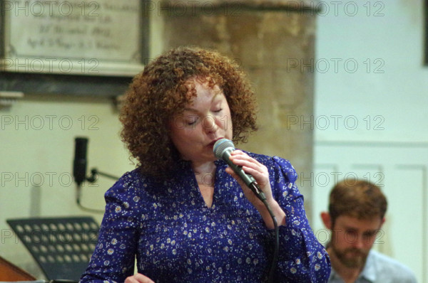Zoe Francis, Zoe Francis and Friends, Chris Coull Promotion, St Andrew’s Church, Hove, July 2025. Creator: Brian O'Connor.
