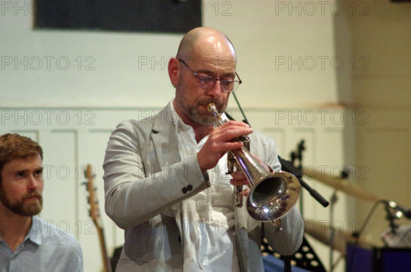 Chris Coull, Zoe Francis and Friends, Chris Coull Promotion, St Andrew’s Church, Hove, July 2025. Creator: Brian O'Connor.