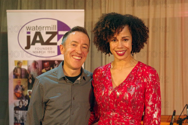 Gillian Margot – Geoff Keezer Duo, Watermill Jazz Club, Dorking, Surrey, 2 Sept 2025 Creator: Brian O'Connor.