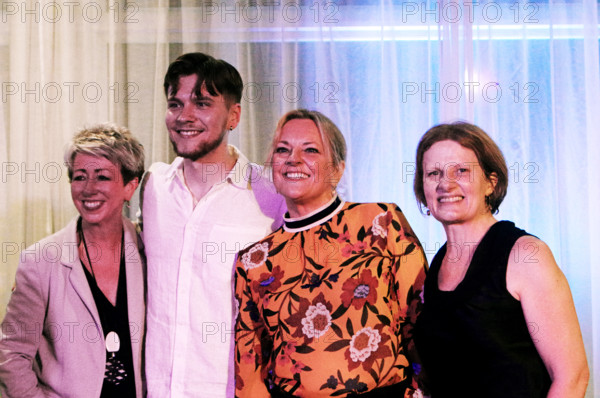 Ewan Hastie, Claire Martin, Nikki Iles, Karen Sharp, iG4, Watermill Jazz Club, Dorking, 17 June 2025 Creator: Brian O'Connor.