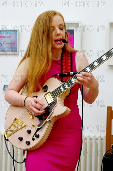 Ruta Di, Ruta Di Trio, Clocktower Cafe Jazz Club, Croyden, London, 24 July 2025. Creator: Brian O'Connor.