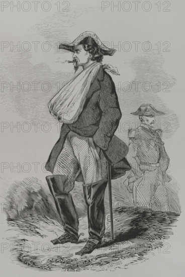 General Canrobert at the Battle of Inkermann (5 November 1854), 1856. Creator: Martinez.