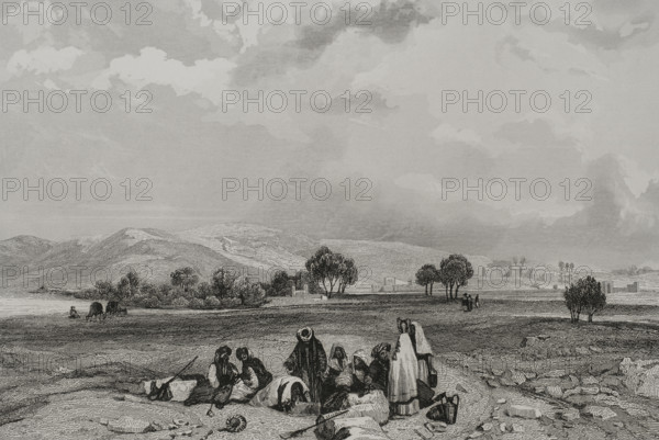 Canaan, 1840.  Creator: Émile Rouargue.
