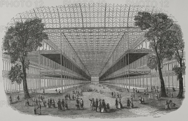Universal Exhibition held in London in 1851, (1856).  Creator: Cabanach.