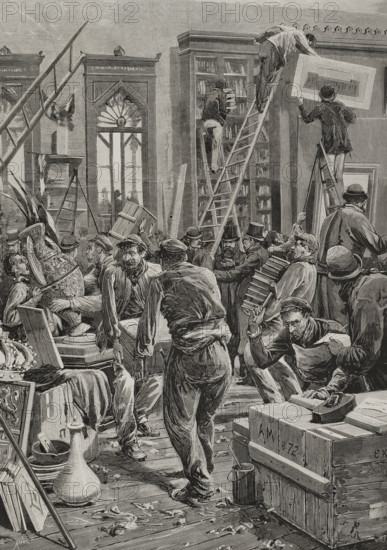 Universal Exhibition of 1878, Paris, France, 1878. Creator: Bernardo Rico.