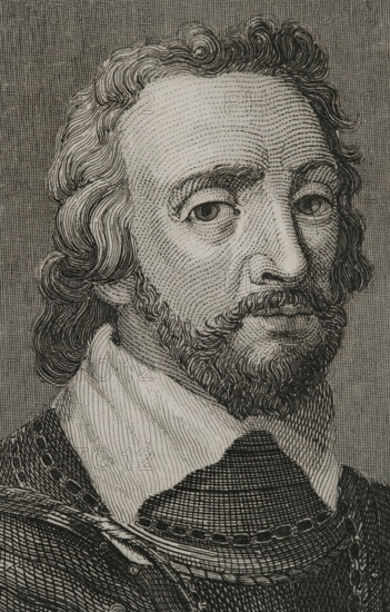 Alonso Pérez de Guzmán, called Guzmán el Bueno , Leonese military and nobleman, 1853. Creator: Antonio Roca Sallent.