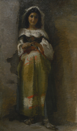 Ciocciara, c1862. Creator: Eduardo Rosales.