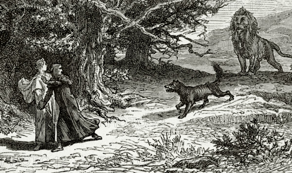 The Divine Comedy (1307-1321): Inferno (Hell), 1888.  Creator: Jean Edouard Dargent.