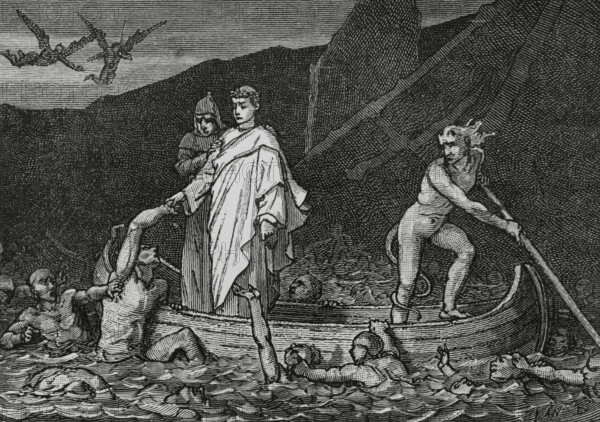 The Divine Comedy (1307-1321): Inferno (Hell), 1888.  Creator: Jean Edouard Dargent.