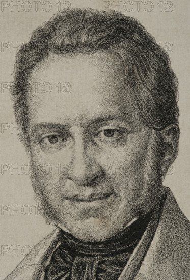 Agustín Argüelles (1776-1844), Spanish politician and diplomat, 1870.  Creator: Jose Cuevas.