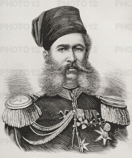 Alexander Dondukov-Korsakov, (1820-1893), Russian politician and statesman, 1878. Creator: Eugenio Vela.