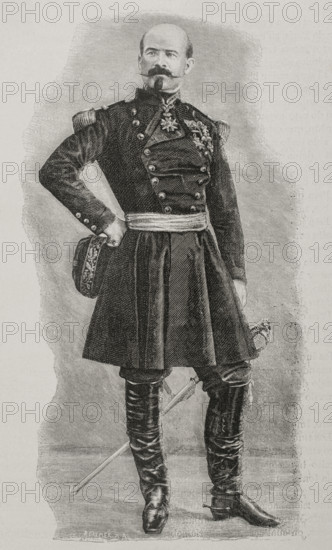 Louis-Jules Trochu (1815-1896), French military and politician, 1891. Creator: R. Cremer.