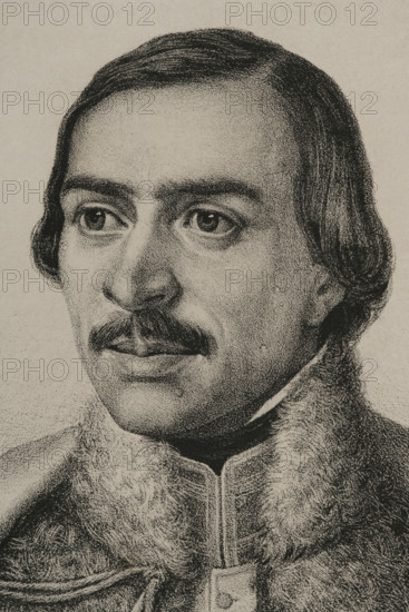 Ramon Cabrera Griñó (1806-1877), Spanish military, 1869.  Creator: Jose Cuevas.