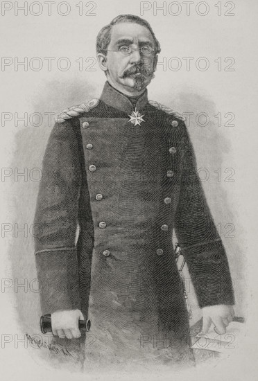 August Karl von Goeben, (1816-1880), Prussian general, 1891.  Creator: Unknown.