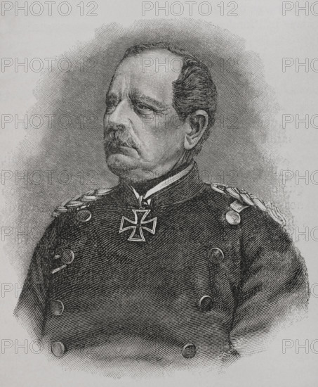 August von Werder, (1808-1888), Prussian general, 1891.  Creator: Unknown.