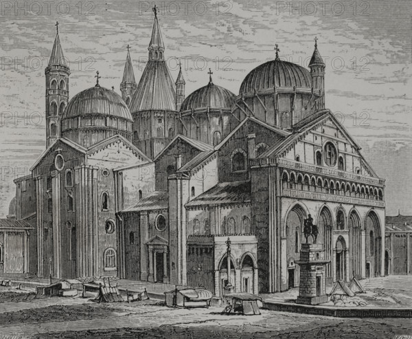 Basilica of Saint Anthony, Padua, Italy, 1877.  Creator: Jules Jean Marie Joseph Huyot.
