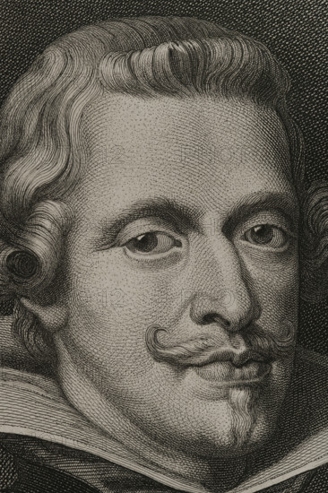 Philip IV, (1605-1665). King of Spain (1621-1665), 1879. Creators: Magin Pujadas, Alphonse Charles Masson.