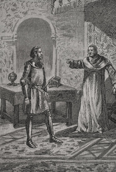 Boniface VIII, (c1235-1303), Pope of the Catholic Church (1294-1303), 1890. Creator: Unknown.