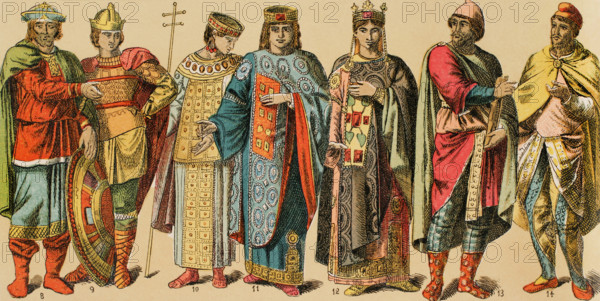 Byzantines, 1000-1200, (1884).  Creator: Unknown.