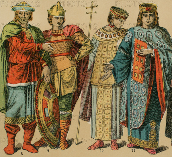 Byzantines, 1000-1200, (1884).  Creator: Unknown.