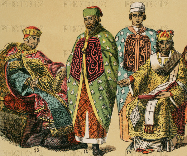 Byzantines, 1000-1200, (1884).  Creator: Unknown.