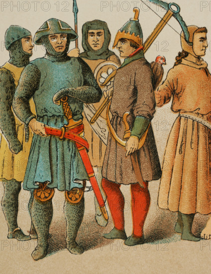 Warriors, 1200, (1884). Creator: Unknown.