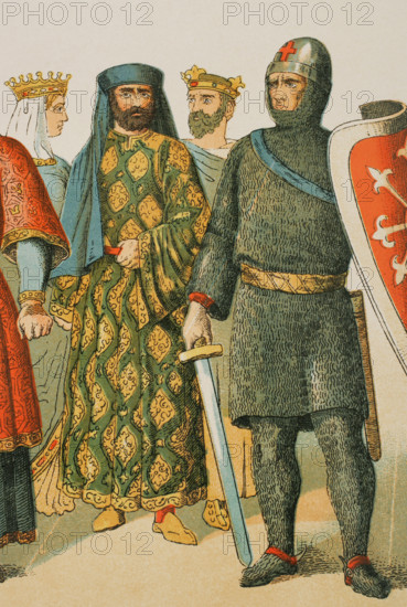 History of France, 1000, (1884).  Creator: Unknown.