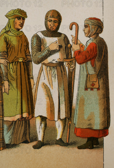 History of France, 1000, (1884).  Creator: Unknown.