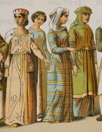 History of France, 1000, (1884).  Creator: Unknown.