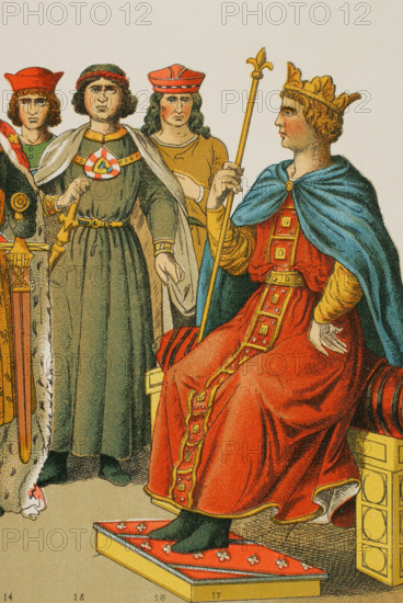 History of Germany, 1200, (1881).  Creator: Unknown.