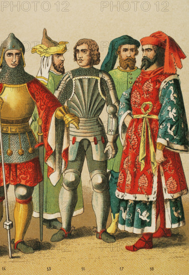 History of Germany, Middle Ages, 1400-1450, (1881).  Creator: Unknown.