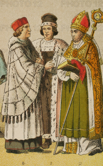 History of Germany, Middle Ages, 1450-1500, (1881).  Creator: Unknown.