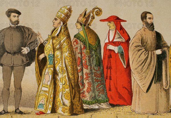 History of Italy, 1500, (1881).  Creator: Unknown.