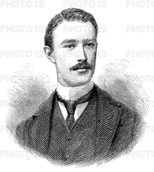 The Earl of Stradbroke, Seconder of the Address in the House of Lords, 1890. Creator: Unknown.