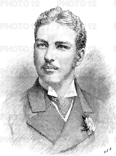 The Duc d’Orleans, imprisoned in Paris for breaking the law on the exile of princes, 1890. Creator: Unknown.