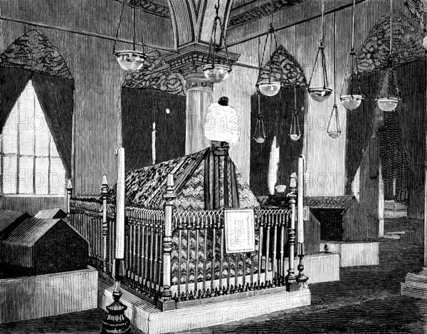 Broussa, in Asia Minor, the ancient Turkish capital: Tomb of Sultan Orkhan, 1890. Creator: Unknown.