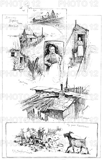 America revisited by our Special Artist, 1890. Creator: Unknown.