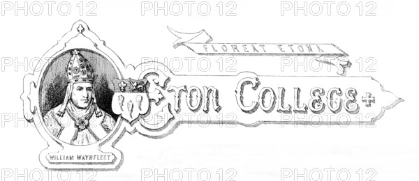 The Great Schools of England: No. 1 - Eton College, 1890. Creator: Unknown.