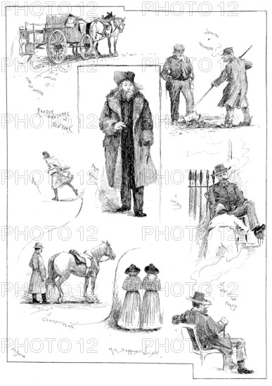 America revisited by our Special Artist, 1890. Creator: Unknown.