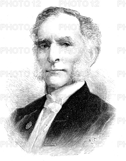 The late Sir James Ingham, Chief Magistrate of the Metropolitan Police Courts, 1890. Creator: Unknown.