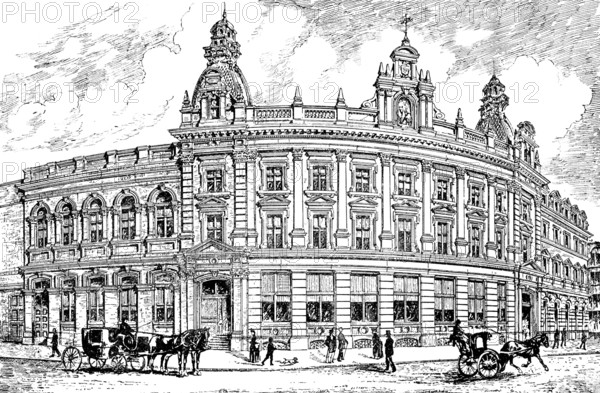 St. Martin-In-The-Fields Townhall, 1890. Creator: Unknown.