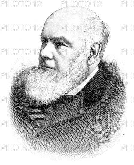 The late Baron Dowse, Irish judge, 1890. Creator: Unknown.