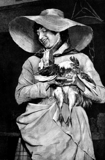 Condemned To Death, 1890. Creator: Richard Brend'amour.