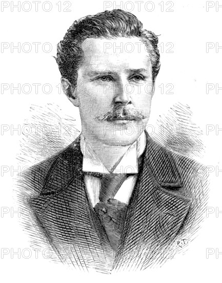 Mr. H. J. C. Cust, M.P. for the Stamford and Bourne Division of Lincolnshire, 1890. Creator: R. Taylor.