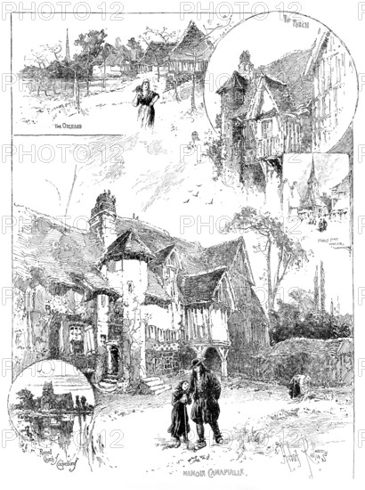 Rambling Sketches: Normandy, 1890. Creator: Unknown.