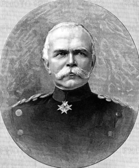 General von Caprivi, the new Chancellor of the German Empire, 1890. Creator: P Naumann.