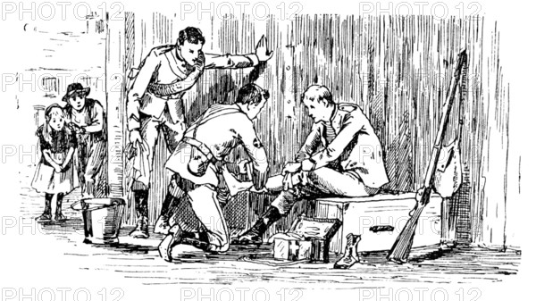 The Easter Volunteer Manoeuvres: our ambulance service is also most efficient, 1890. Creator: Unknown.