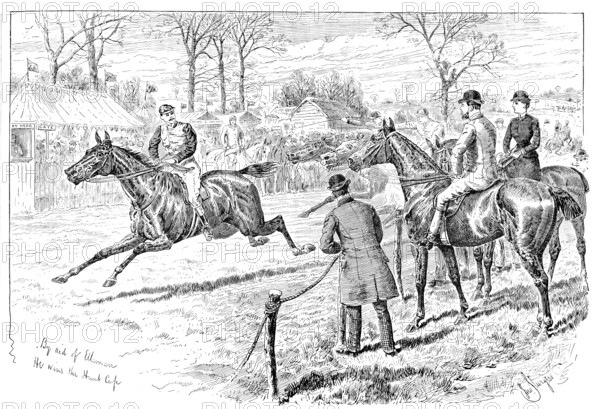 Advertisement for Elliman's Embrocation, 1890.  Creator: William Stanfield Sturgess.