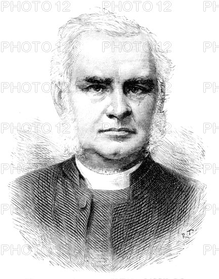 The late Right Rev. Edward Parry, D.D., Bishop Suffragan of Dover, 1890. Creator: Unknown.